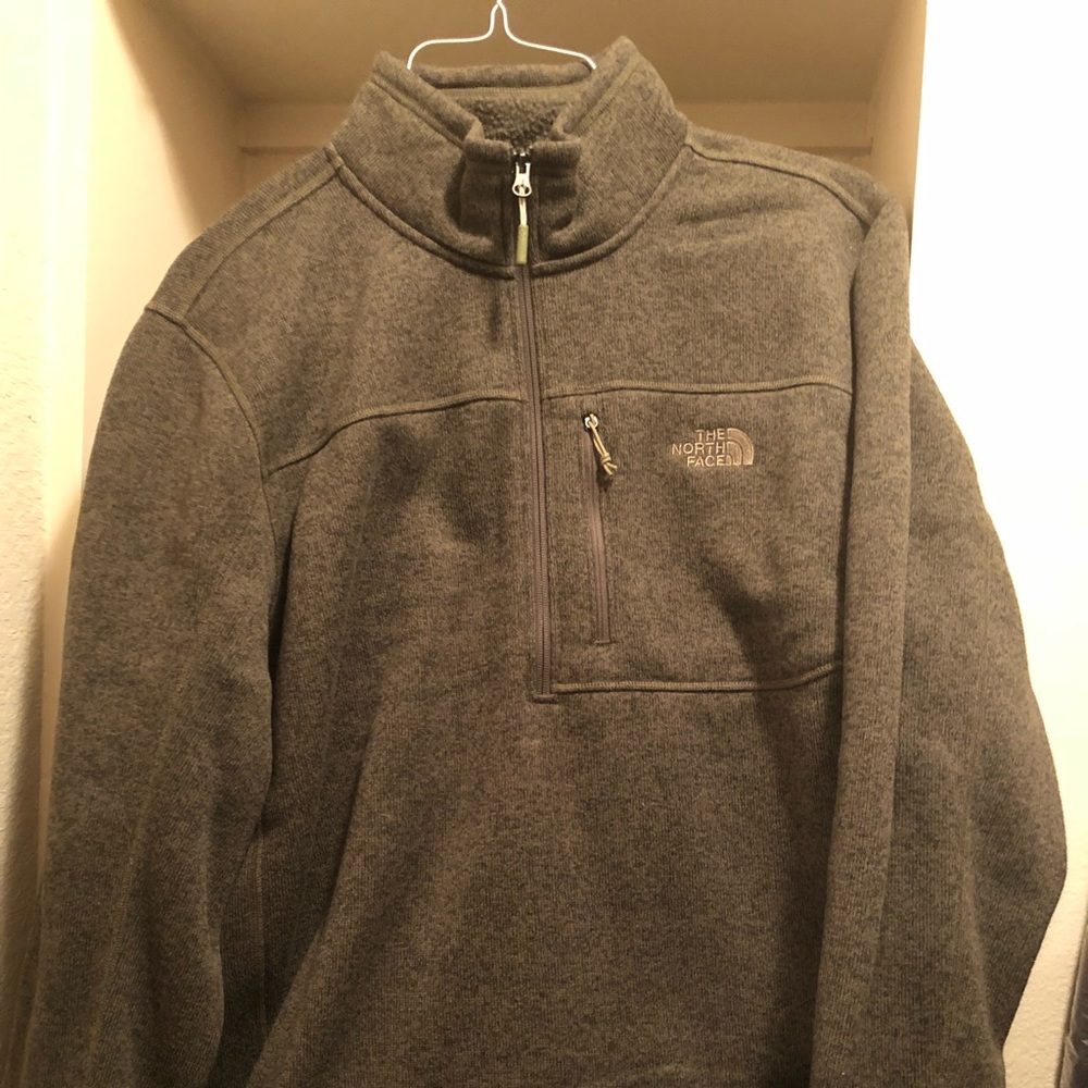 North Face 1/4 zip